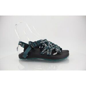 Chaco Women ZX/2 Sandal Size 10 Outdoor Hike Teal Strappy Thong Adjustable Shoe